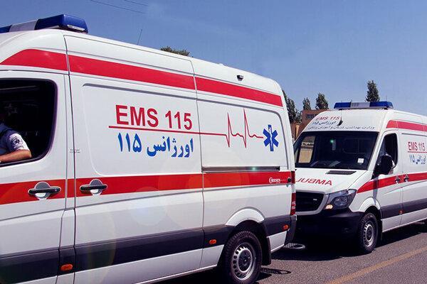 3 کشته و 24 زخمی در تصادف زنجیره ای ، اعزام 9 آمبولانس به آزادراه زنجان-قزوین