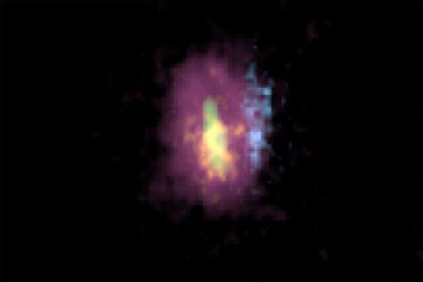 نگاه جیمز وب به یکی از درخشان ترین کهکشان های اولیه