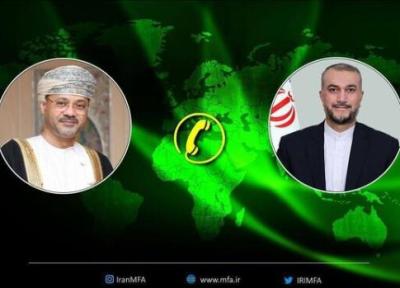 گفتگوی تلفنی وزیران خارجه ایران و عمان در آستانه سفر سلطان هیثم به تهران