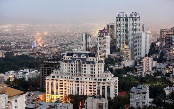 قیمت آپارتمان متراژ بالا در تهران
